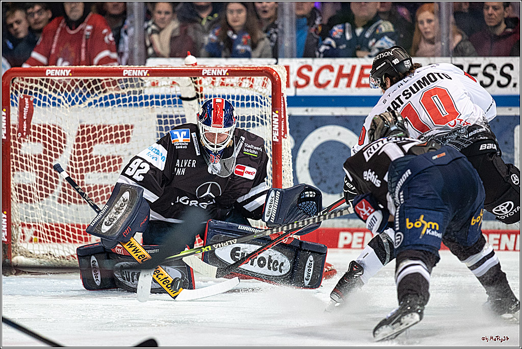 PENNY DEL;  Iserlohner EC - Koelner Haie; Iserlohn, 24.02.2023